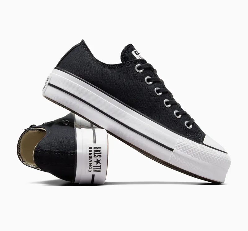 Converse Chuck Taylor All Star Platform Canvas Black/white/white