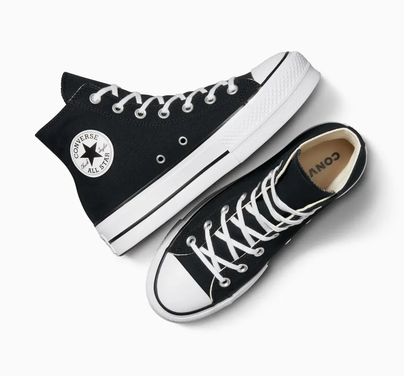 Converse Chuck Taylor All Star Platform Zwart/wit/wit