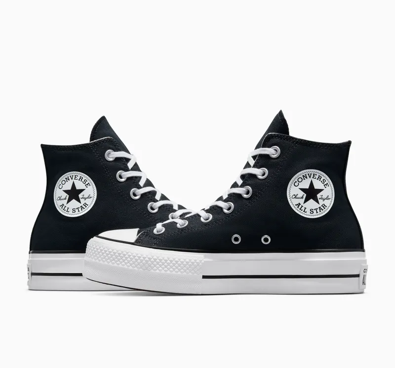 Converse Chuck Taylor All Star Platform Zwart/wit/wit