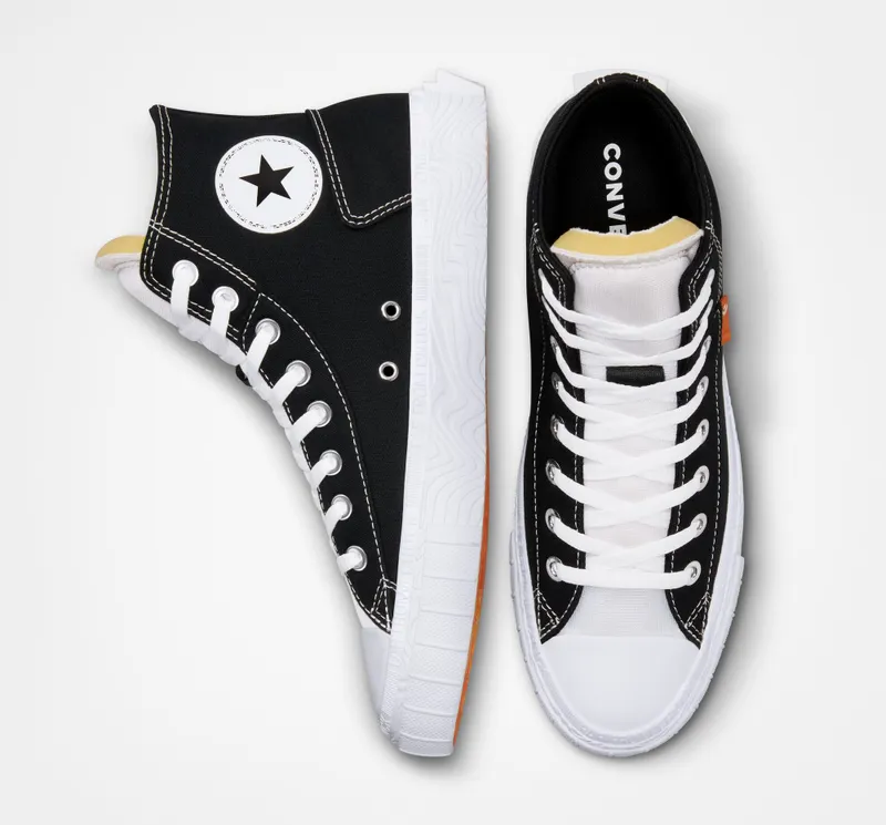 Converse Chuck Taylor Alt Star Canvas Zwart/wit/wit
