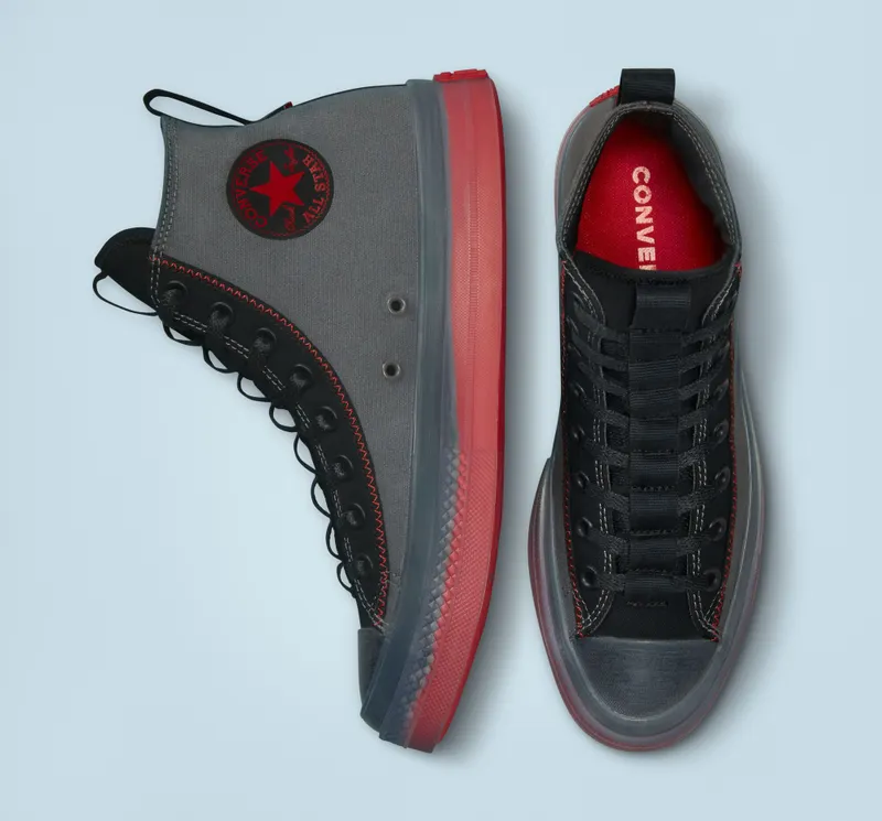 Converse Chuck Taylor All Star CX Explore Desert Sunset Iron Grey/zwart/rood