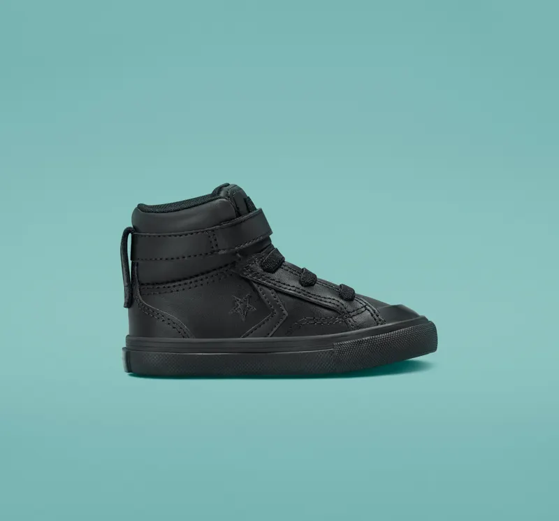 Converse Pro Blaze Strap Leather Zwart/zwart/zwart
