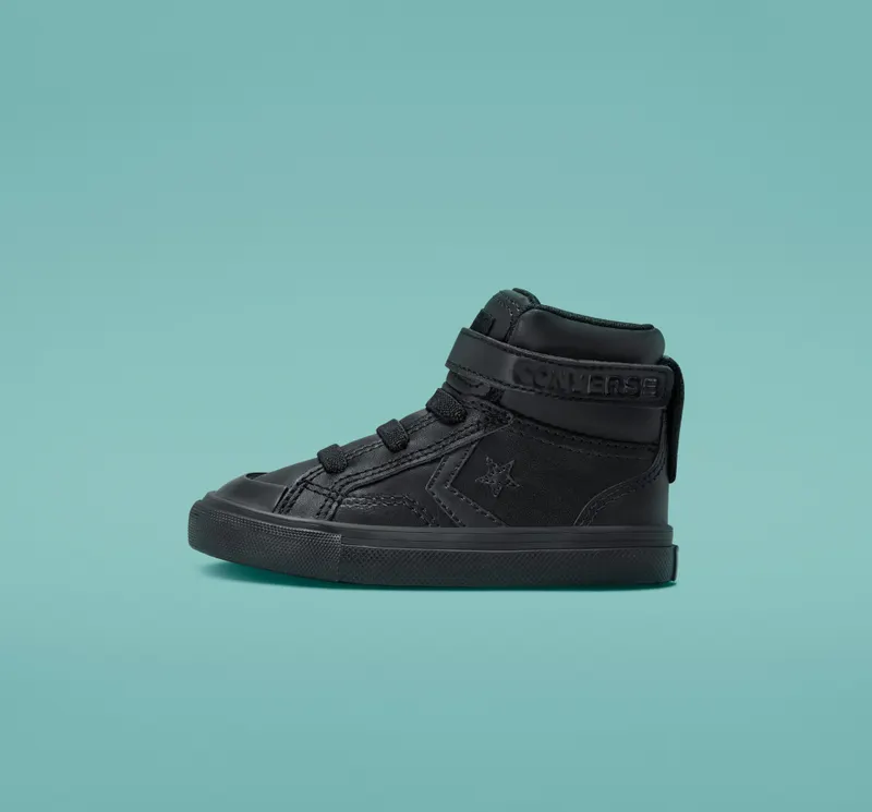 Converse Pro Blaze Strap Leather Zwart/zwart/zwart
