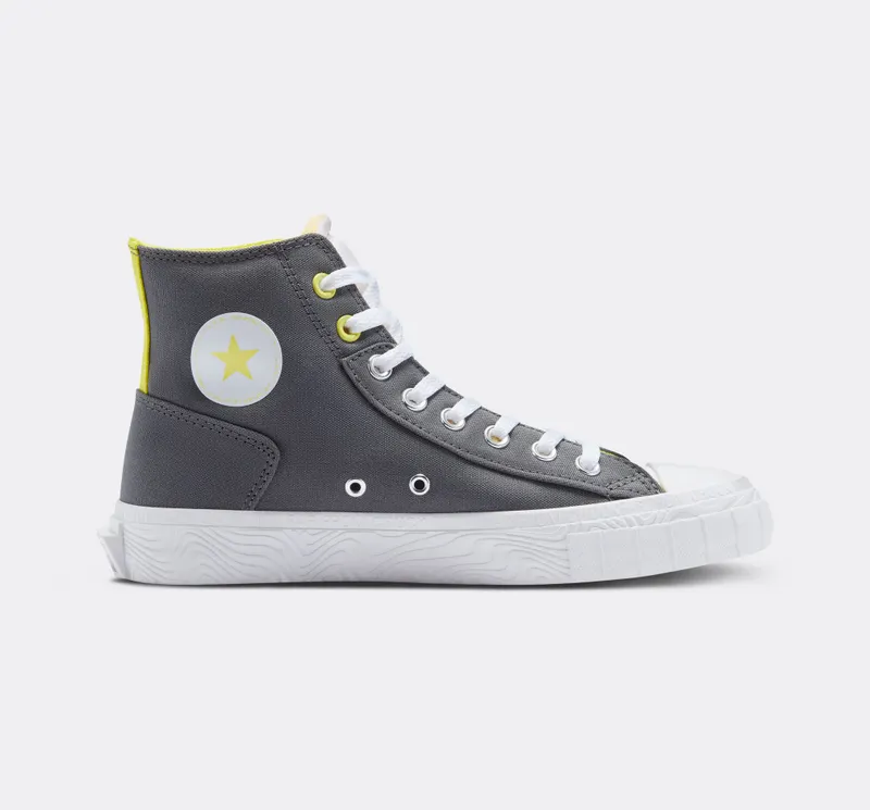 Converse Chuck Taylor Alt Star Edge Glow Iron Grey/laser Lemon/wit