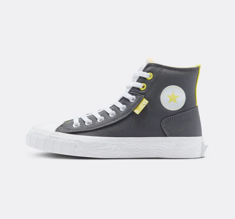 Converse Chuck Taylor Alt Star Edge Glow Iron Grey/laser Lemon/wit