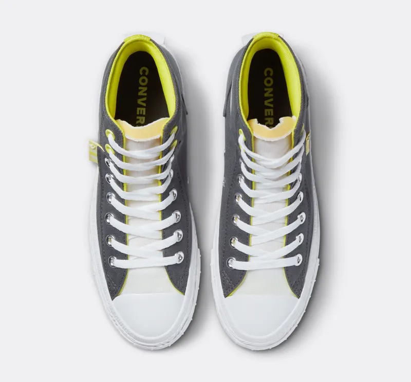 Converse Chuck Taylor Alt Star Edge Glow Iron Grey/laser Lemon/wit