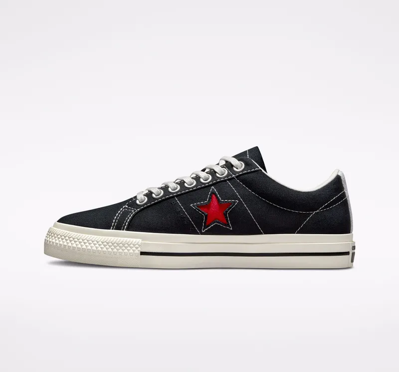 Converse x Comme des Garçons Play One Star Low Black (A01791C)