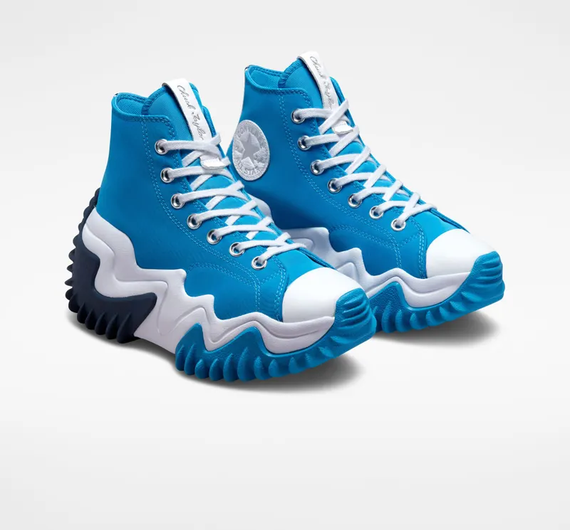 Converse Run Star Motion CX Platform Dial Up Blue/navy/wit