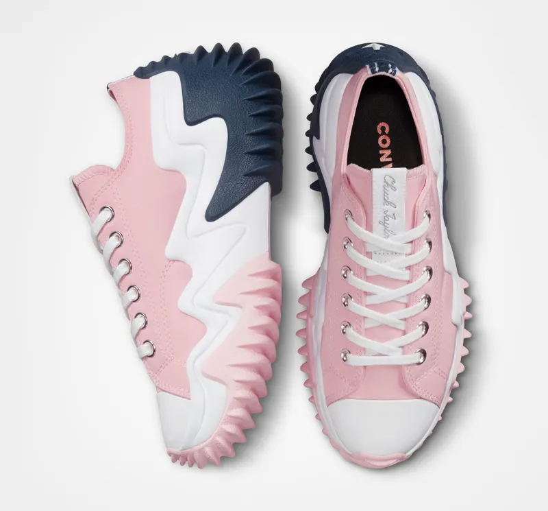Converse Run Star Motion CX Platform Sunrise Pink/navy/wit (A03079C)