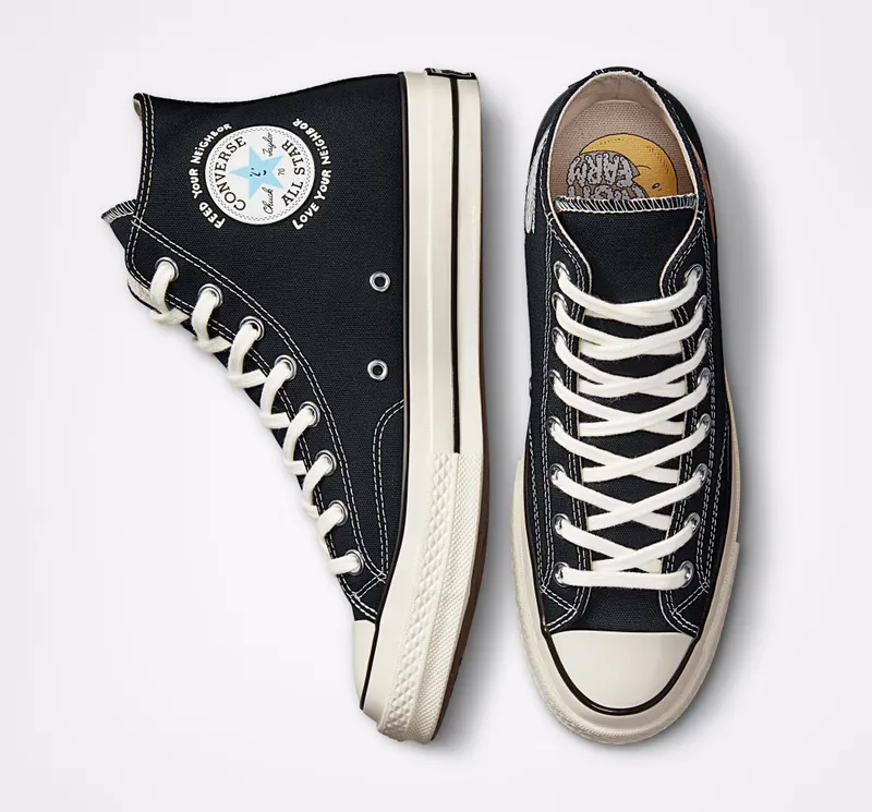 Converse Converse x Sky High Farm Workwear Chuck 70 Zwart/multi/egret (A03145C)