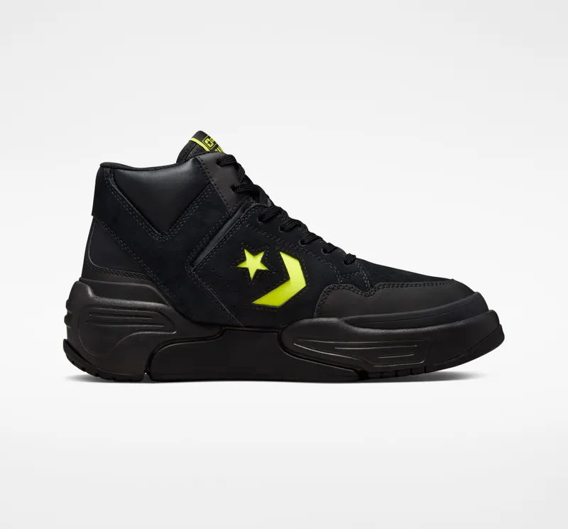 Converse Weapon CX Monster Clash Zwart/zwart/geel