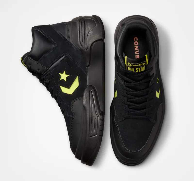 Converse Weapon CX Monster Clash Zwart/zwart/geel