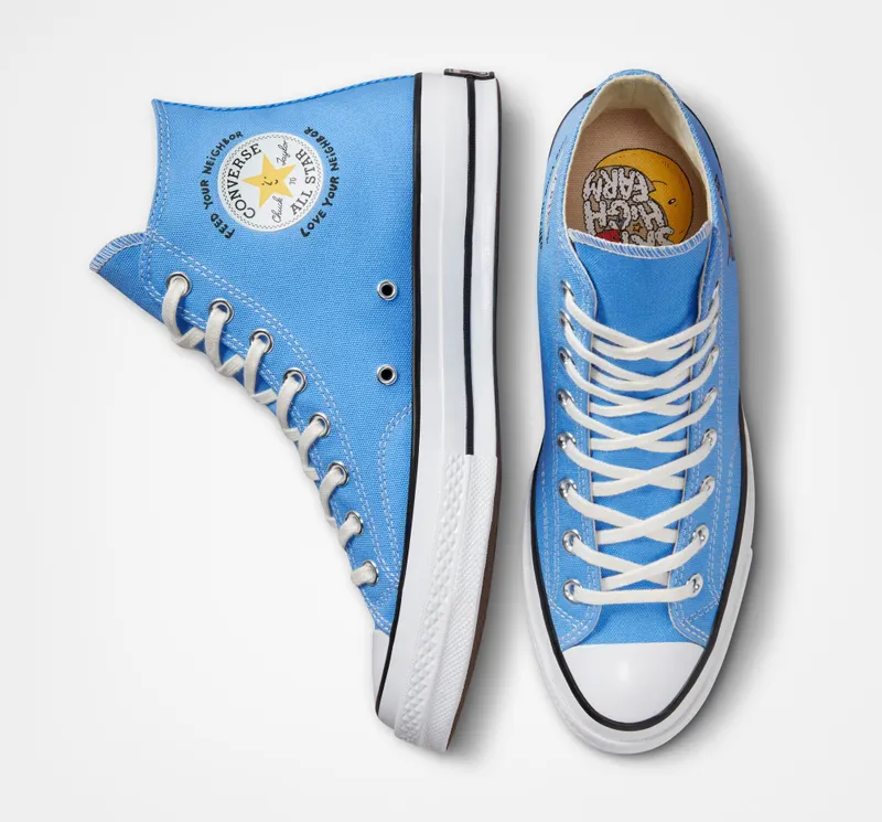 Sky High Farm Workwear x Converse Chunk 70 University Blue University Blue / Multi / White (A03327C)