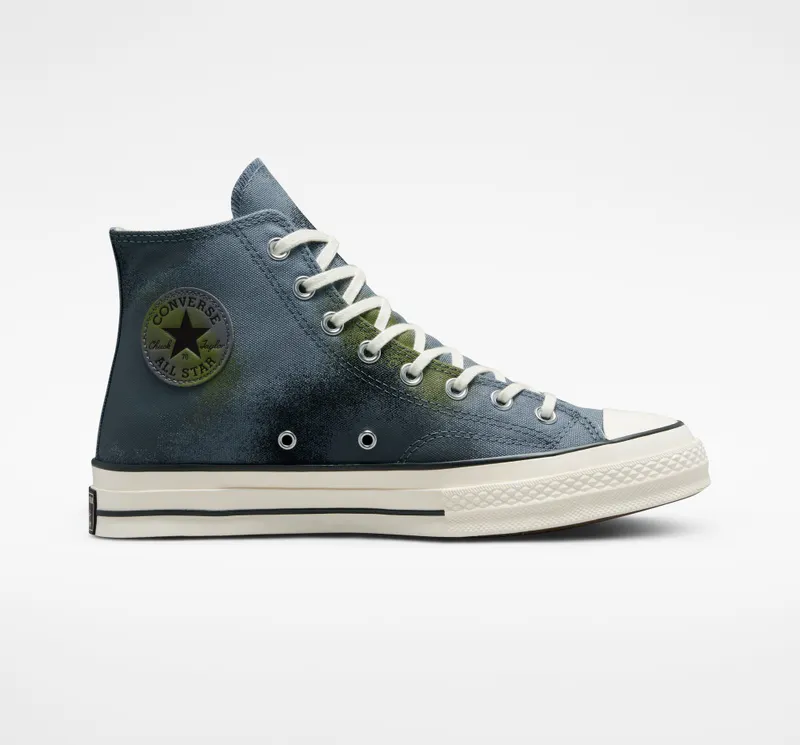 Converse Chuck 70 Spray Paint Lunar Grey/cyber Grey/grassy