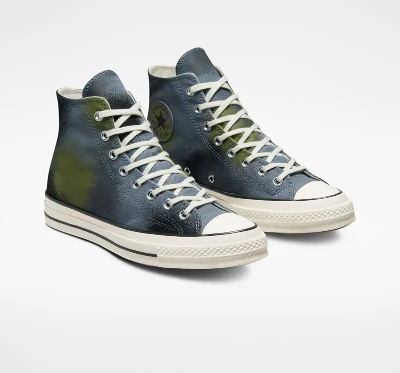 Converse Chuck 70 Spray Paint Lunar Grey/cyber Grey/grassy