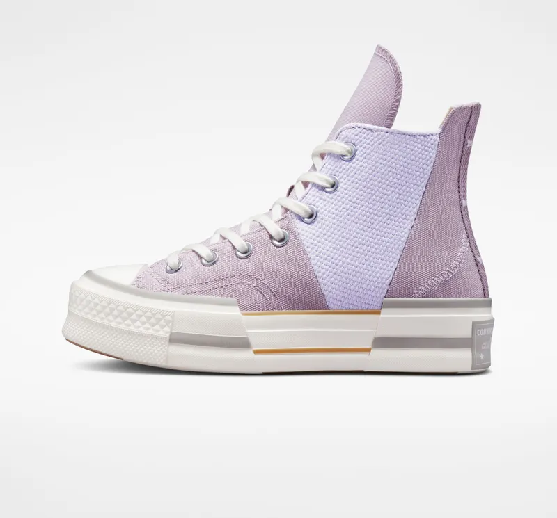 Converse Chuck 70 Plus Colorblock Lucid Lilac/vapor Violet/egret