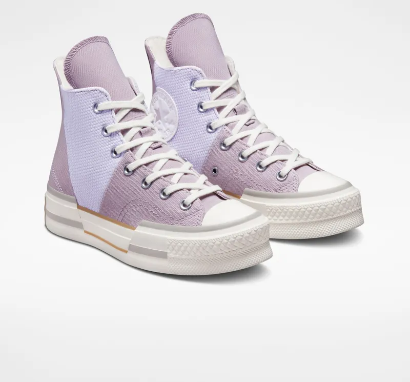 Converse Chuck 70 Plus Colorblock Lucid Lilac/vapor Violet/egret