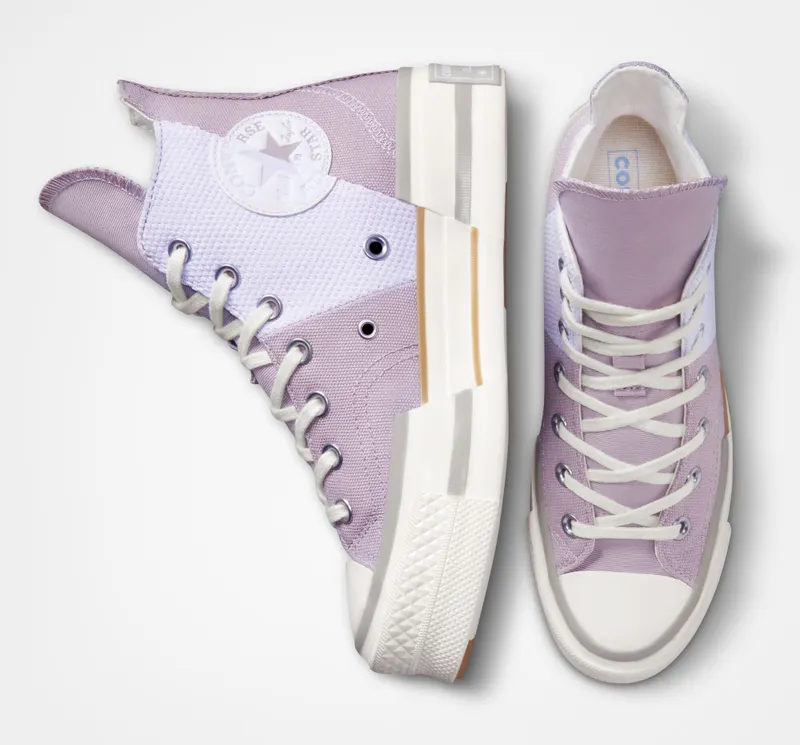 Converse Chuck 70 Plus Colorblock Lucid Lilac/vapor Violet/egret