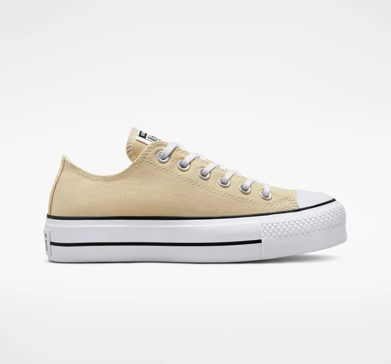 Converse Chuck Taylor All Star Platform Canvas Oat Milk/white/black