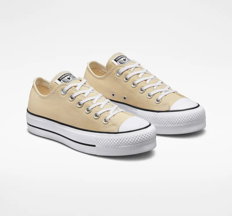 Converse Chuck Taylor All Star Platform Canvas Oat Milk/white/black