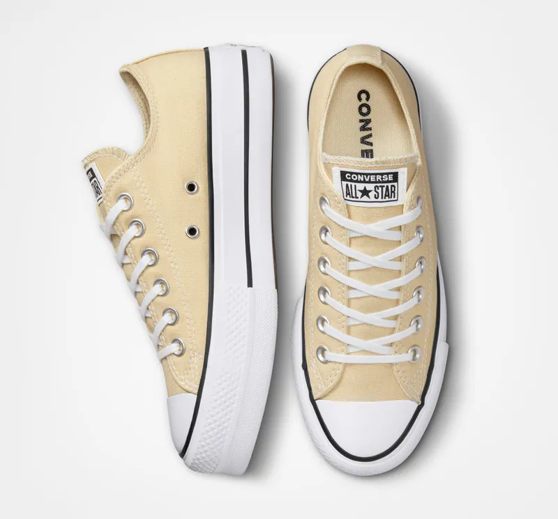 Converse Chuck Taylor All Star Platform Canvas Oat Milk/white/black