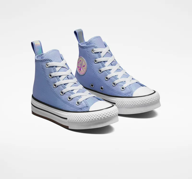 Converse Chuck Taylor All Star EVA Lift Platform Iridescent Ultraviolet/white/black