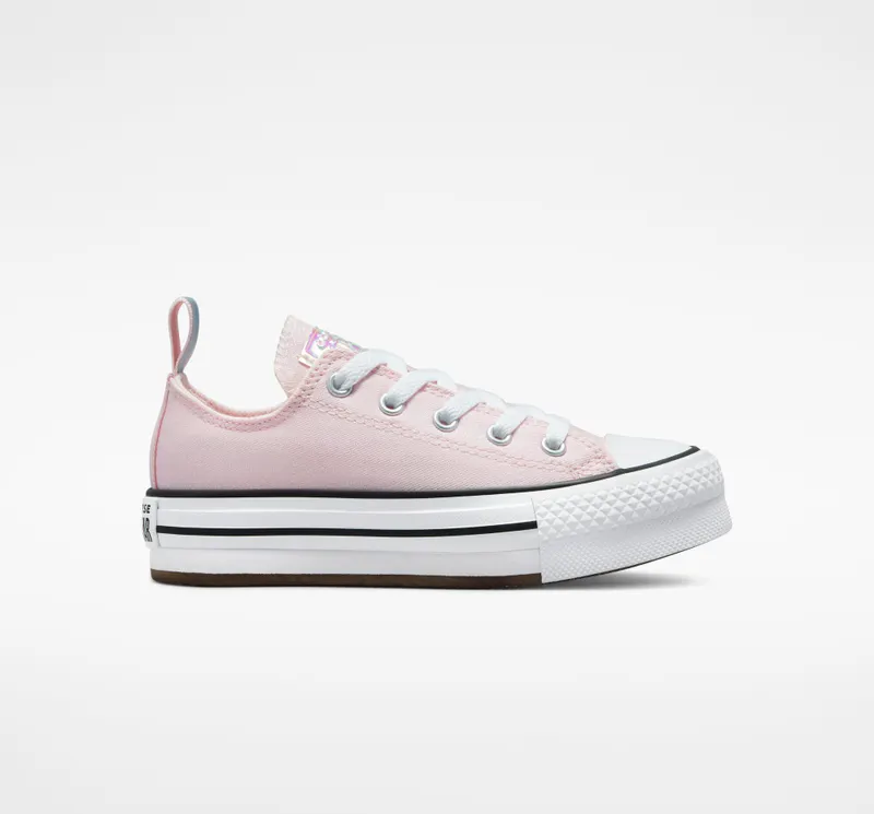 Converse Chuck Taylor All Star EVA Lift Platform Iridescent Decade Pink/white/black