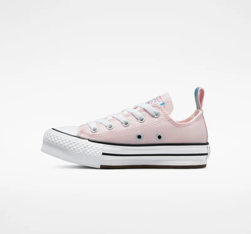 Converse Chuck Taylor All Star EVA Lift Platform Iridescent Decade Pink/white/black