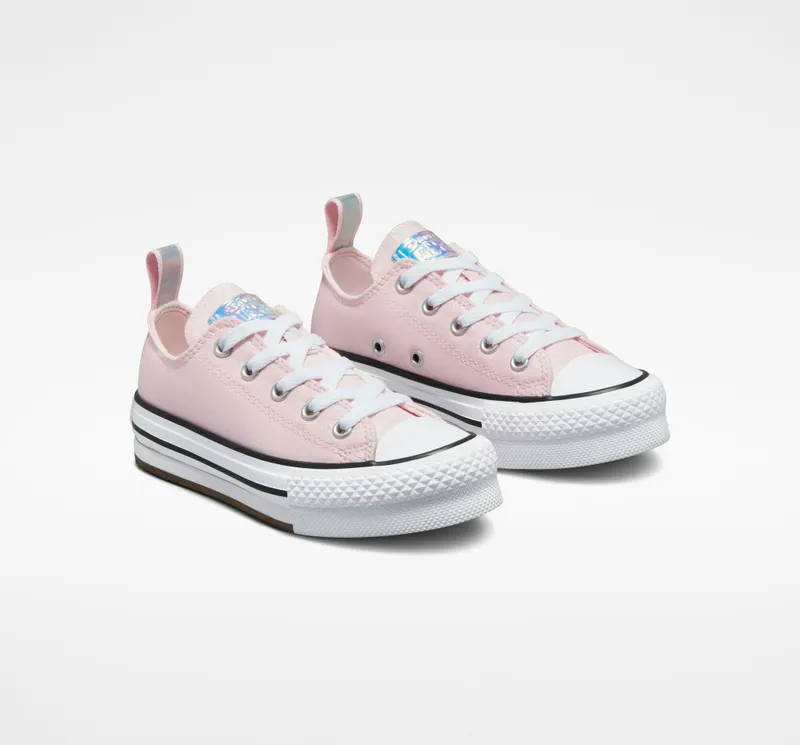 Converse Chuck Taylor All Star EVA Lift Platform Iridescent Decade Pink/white/black