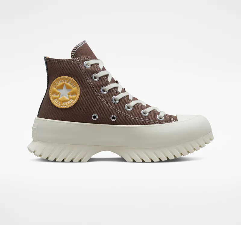 Converse Chuck Taylor All Star Lugged 2.0 Platform Denim Earthy Brown