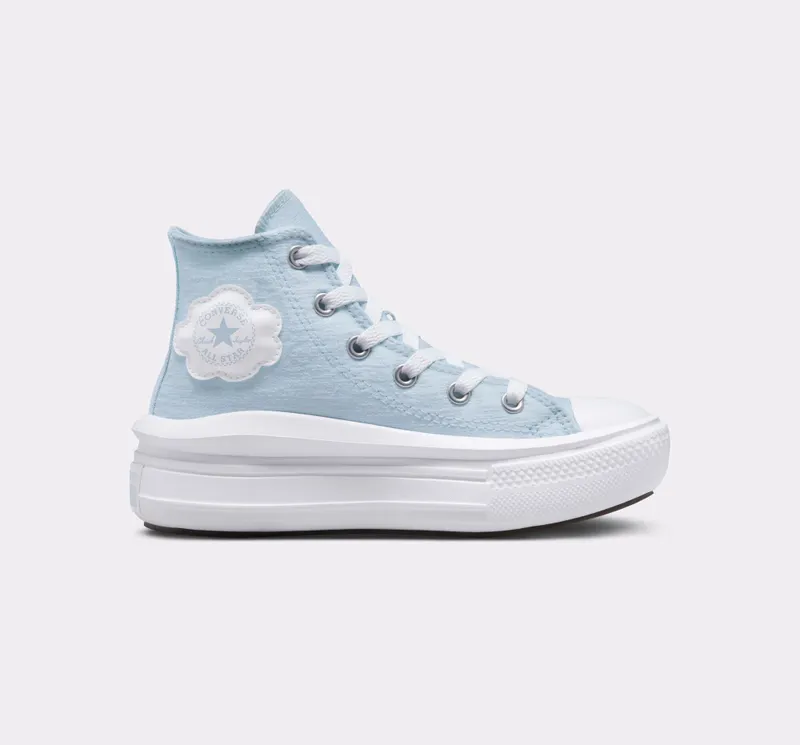 Converse Chuck Taylor All Star Move Platform Cloud Patch Lt Armory Blue/jp Blue