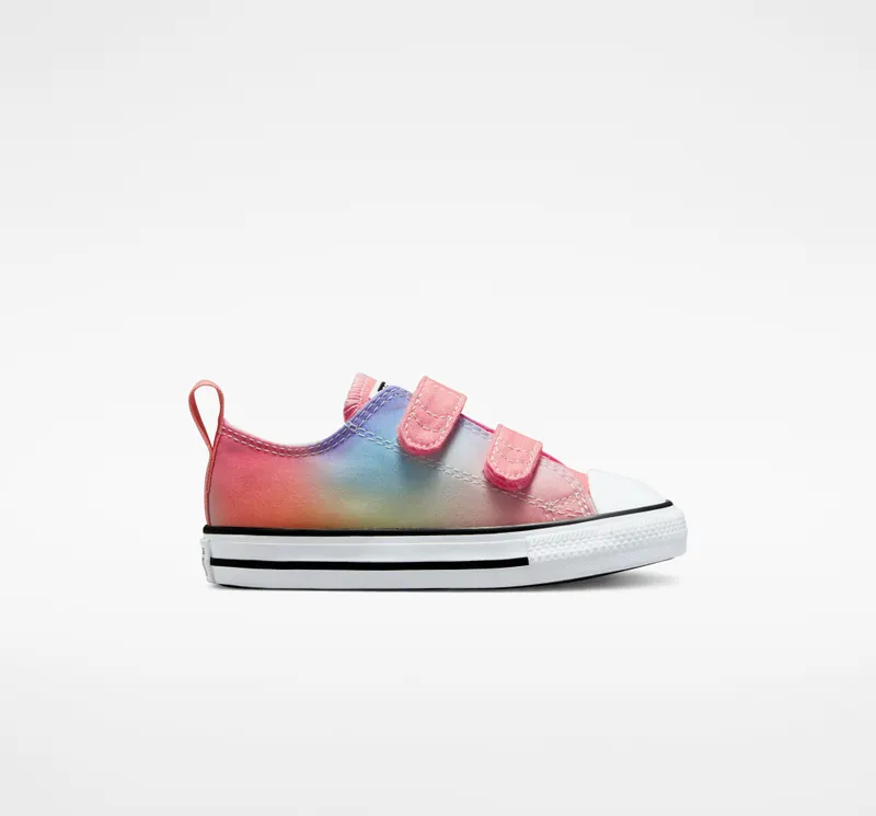 Converse Chuck Taylor All Star Easy-On Rainbow Ombre Lawn Flamingo/egret/white