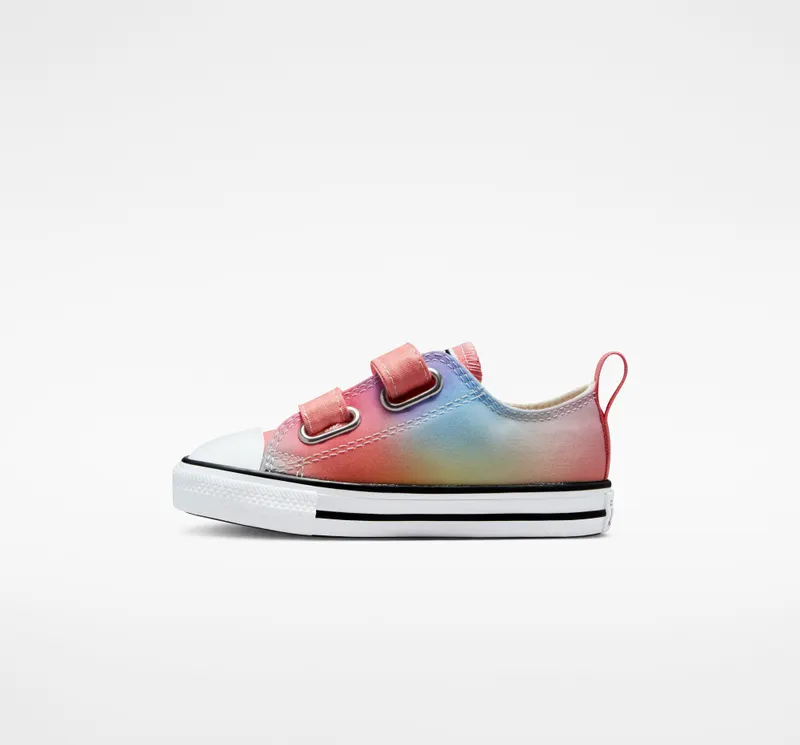 Converse Chuck Taylor All Star Easy-On Rainbow Ombre Lawn Flamingo/egret/white