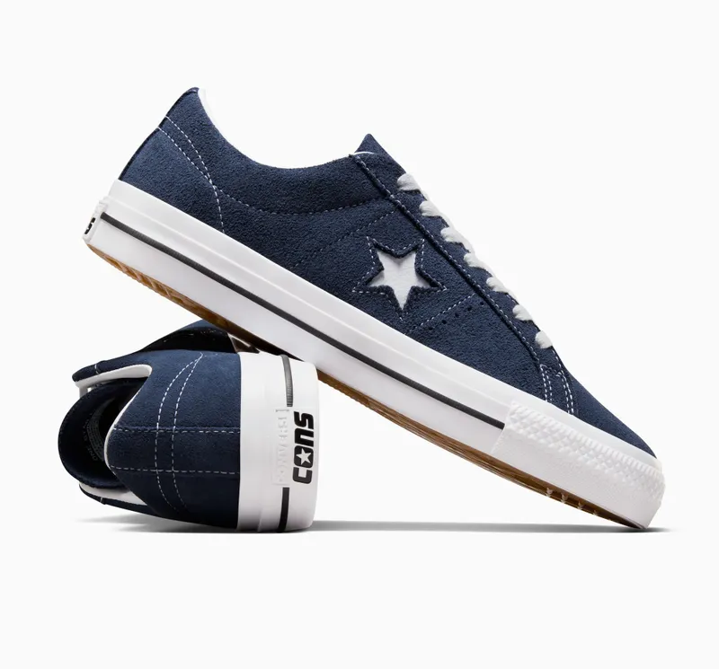 Converse One Star Pro Classic Suede Navy/white/black