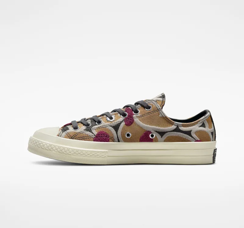 Converse Chuck 70 Low ‘Pattern Pop’ Burnt Honey / Cyber Gray (A04335C)