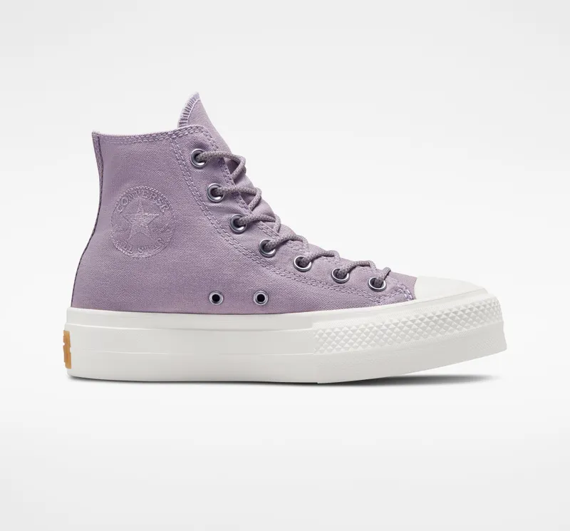 Converse Chuck Taylor All Star Lift Platform Canvas Lucid Lilac/vapor Violet/egret