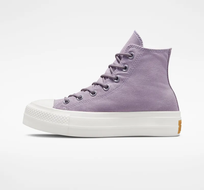 Converse Chuck Taylor All Star Lift Platform Canvas Lucid Lilac/vapor Violet/egret