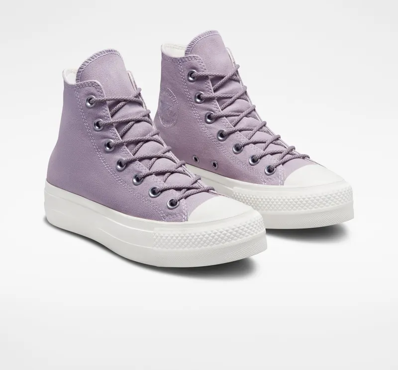 Converse Chuck Taylor All Star Lift Platform Canvas Lucid Lilac/vapor Violet/egret