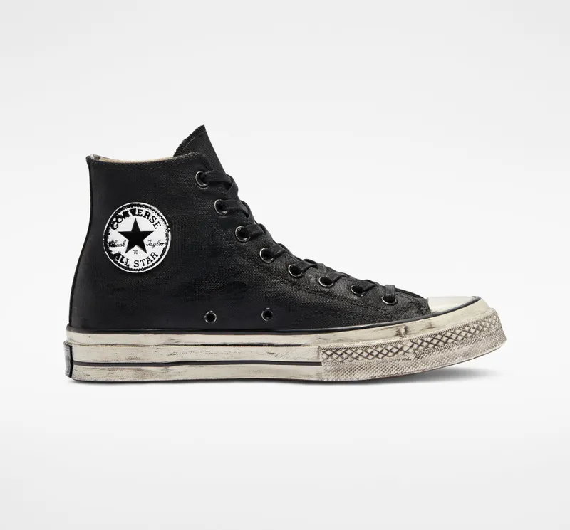 Converse Chuck 70 Canvas Waxed Vintage Black Waxed