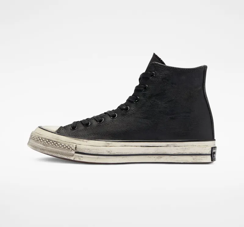 Converse Chuck 70 Canvas Waxed Vintage Black Waxed