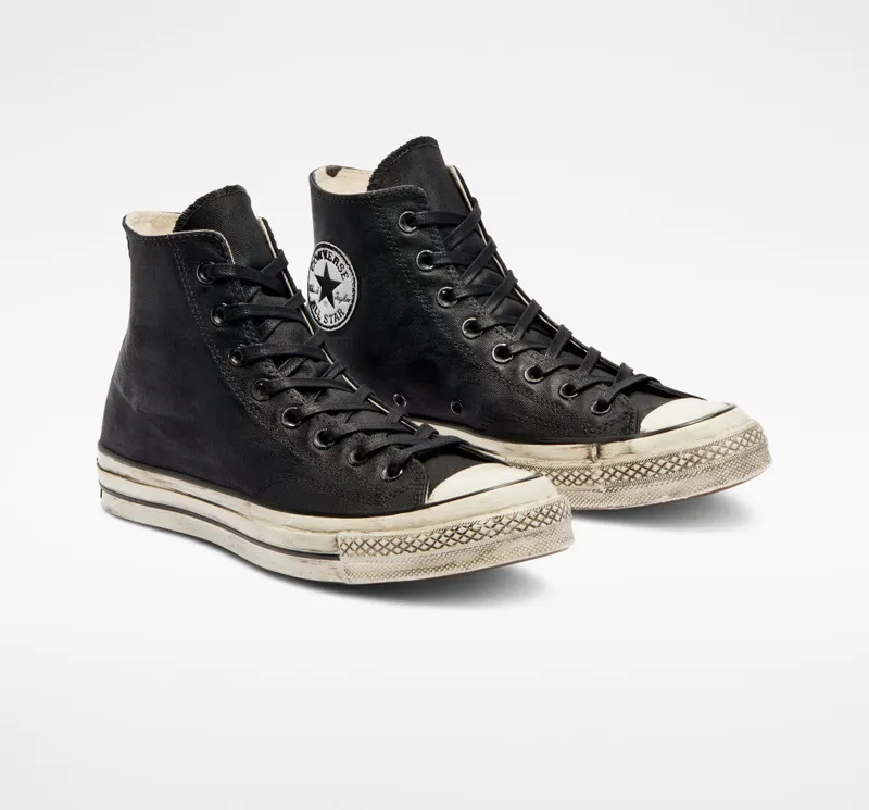 Converse Chuck 70 Canvas Waxed Vintage Black Waxed