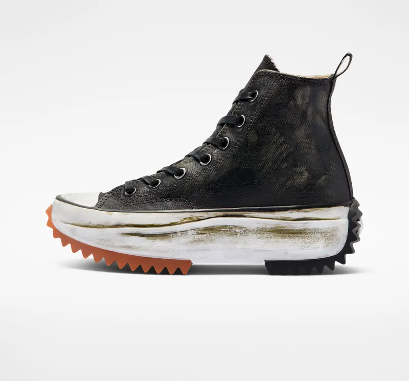 Converse Run Star Hike Platform Waxed Vintage Groen Gewaxt (A05077C)