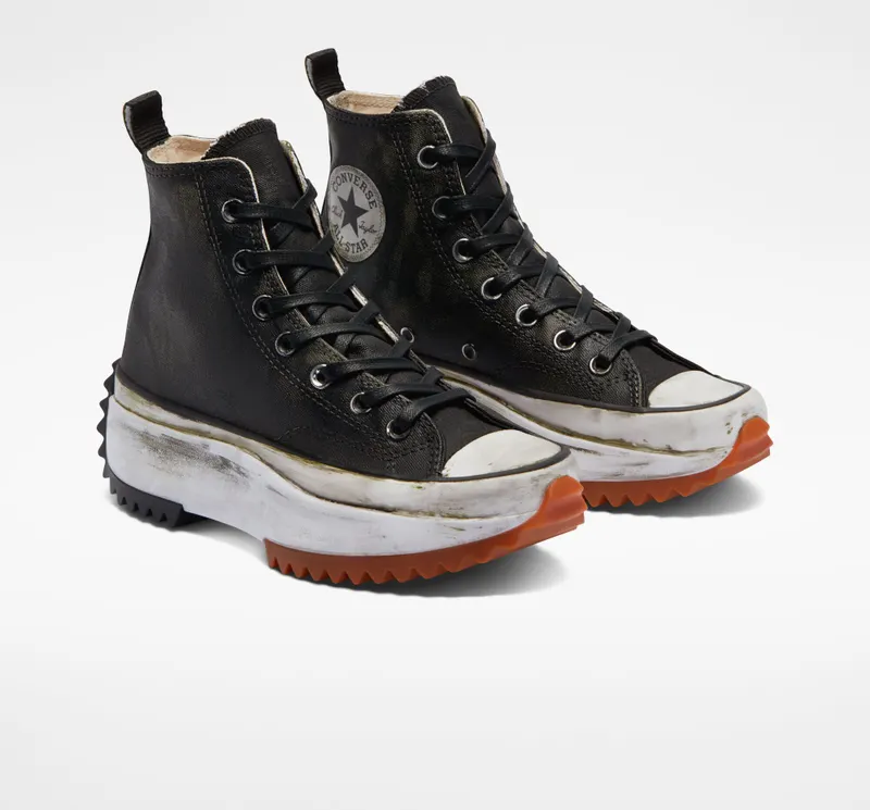 Converse Run Star Hike Platform Waxed Vintage Groen Gewaxt (A05077C)