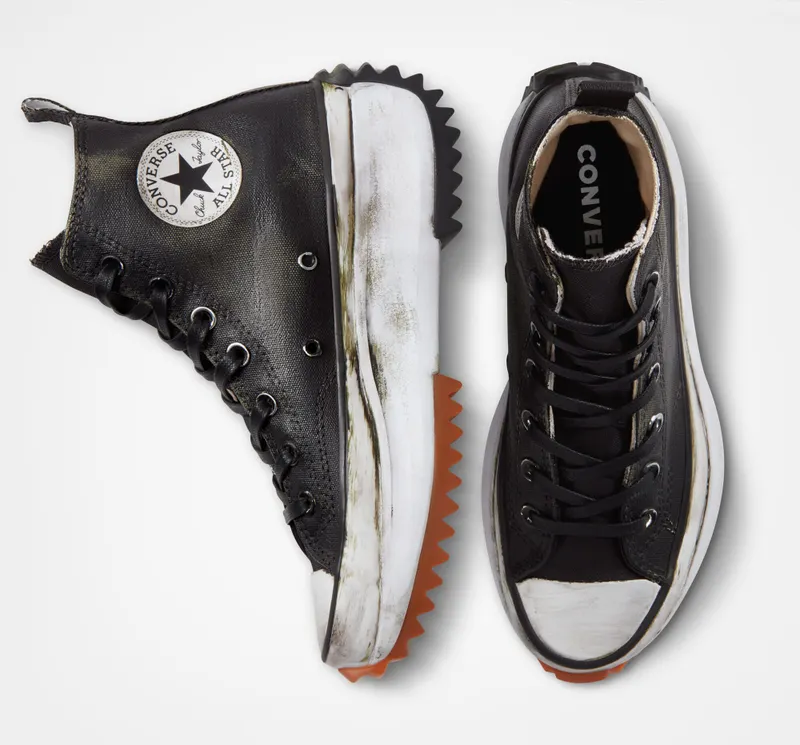 Converse Run Star Hike Platform Waxed Vintage Groen Gewaxt (A05077C)