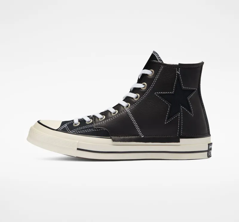 Converse Chuck 70 Leather Patchwork Star Star Leather Patchwork