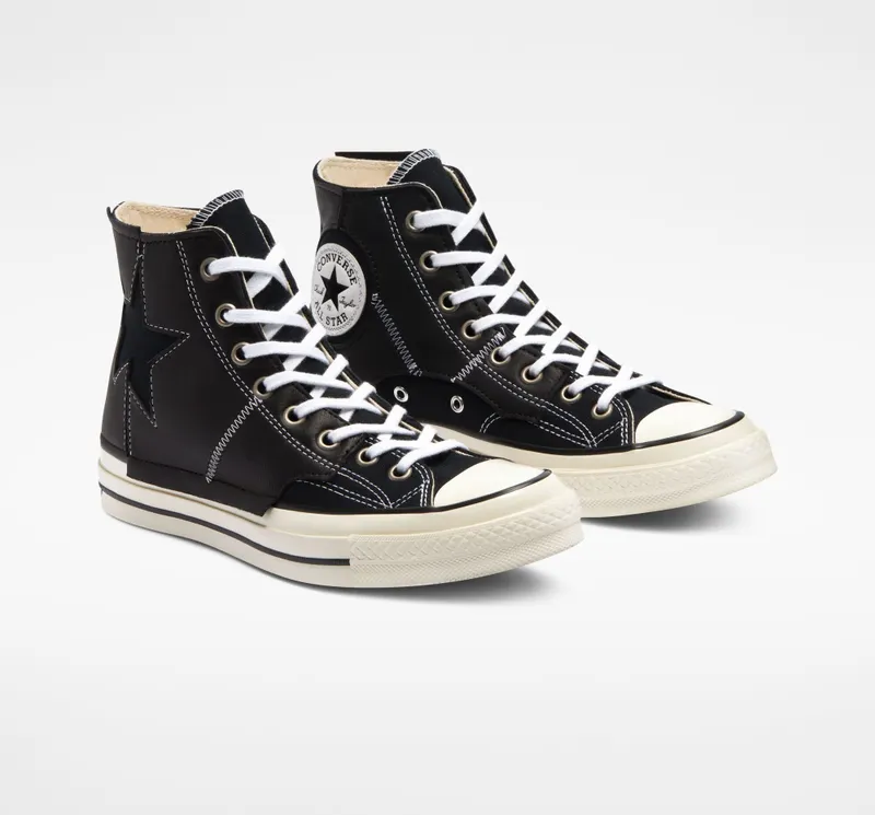 Converse Chuck 70 Leather Patchwork Star Star Leather Patchwork