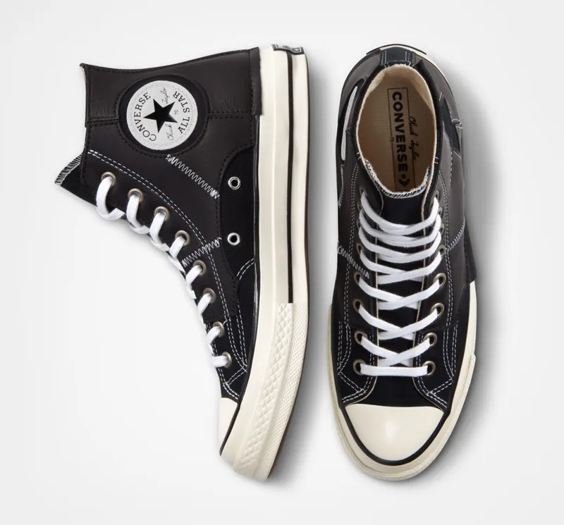 Converse Chuck 70 Leather Patchwork Star Star Leather Patchwork