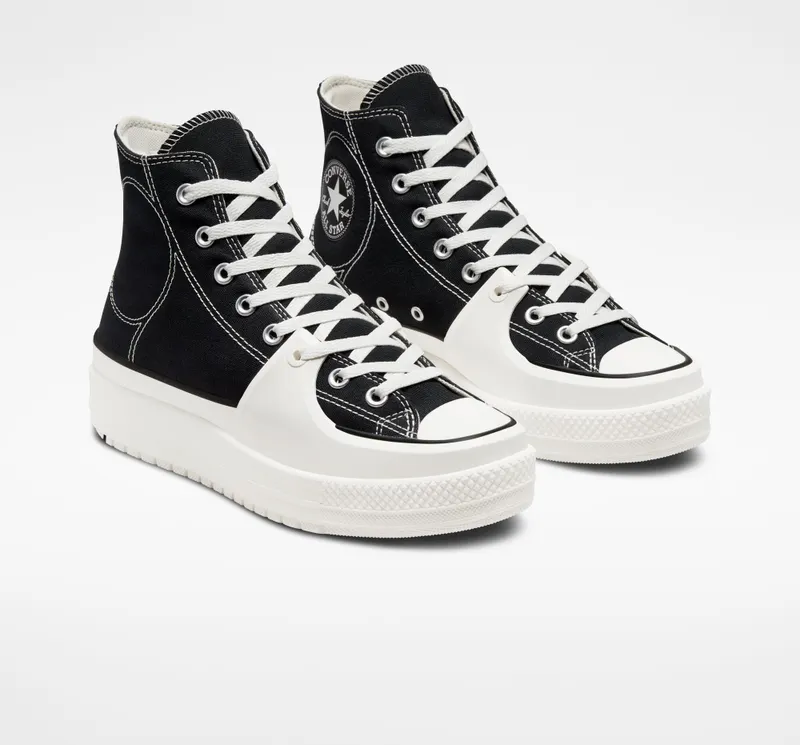 Converse Chuck Taylor All Star Construct Black / Vintage White / Egret (A05094C)