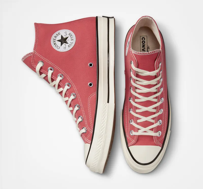 Converse Chuck 70 Vintage Canvas Rhubarb Pie/egret/zwart