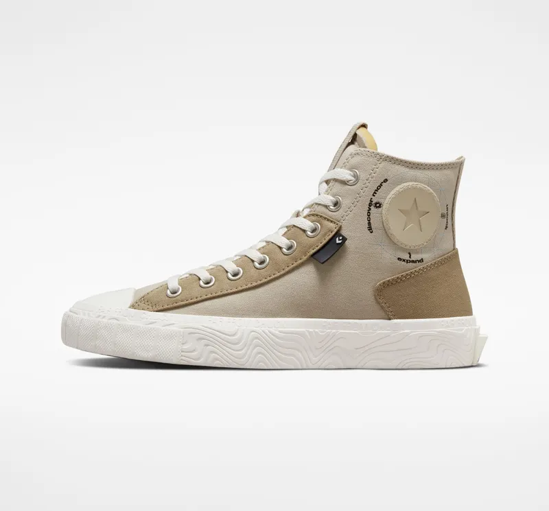 Converse Chuck Taylor Alt Star Grid Logo Beach Stone/roasted
